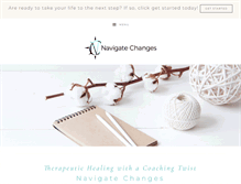 Tablet Screenshot of navigatechanges.com